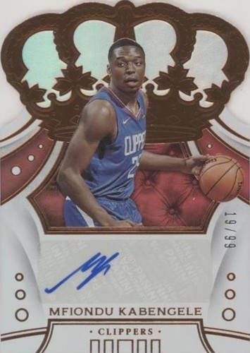 2019-20 Panini Crown Royale - Mfiondu Kabengele #CR-MFK