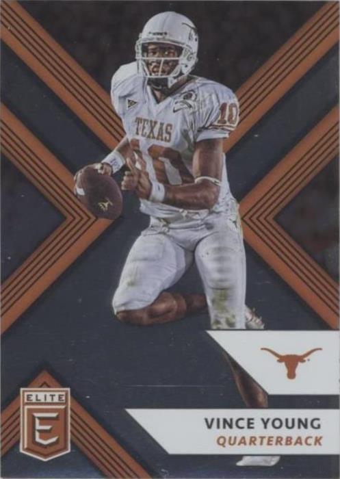 2018 Panini Elite Draft Picks Vince Young #99