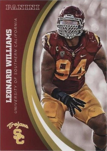 2015 Panini USC Trojans Leonard Williams #34