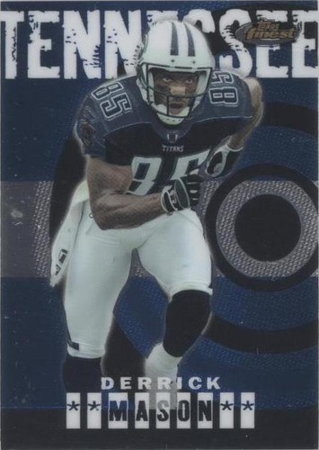 2004 Topps Finest Derrick Mason #37