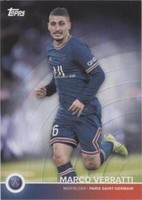2021-22 Topps Paris Saint-Germain Team Set Marco Verratti #9