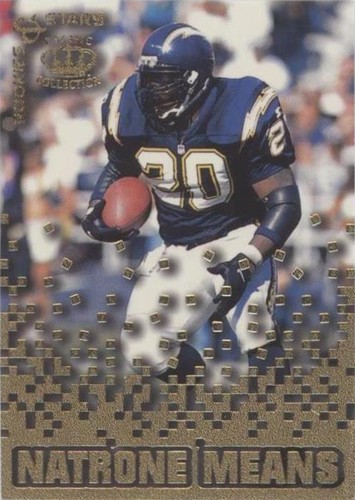 1995 Pacific Triple Folders Natrone Means #RS-27