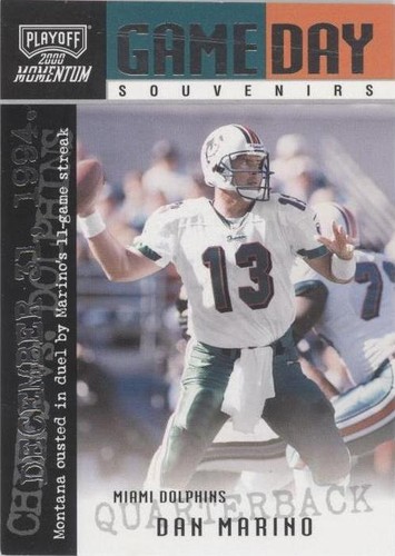 2000 Playoff Momentum Dan Marino #GDS 2
