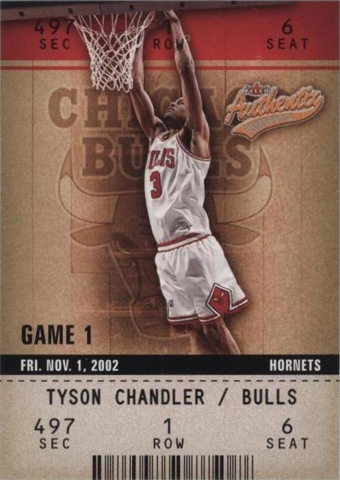 2002-03 Fleer Authentix - Tyson Chandler #49