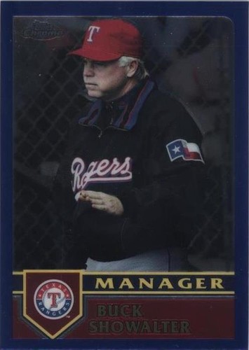 2003 Topps Chrome Traded & Rookies - Buck Showalter #T118