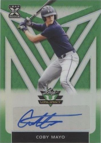 2020 Leaf Valiant - Coby Mayo #BA-CM3
