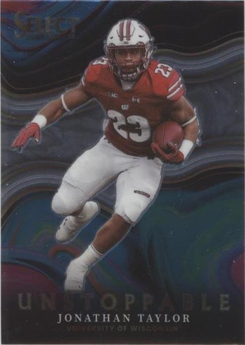 2022 Panini Select Draft Picks Jonathan Taylor #US-JT