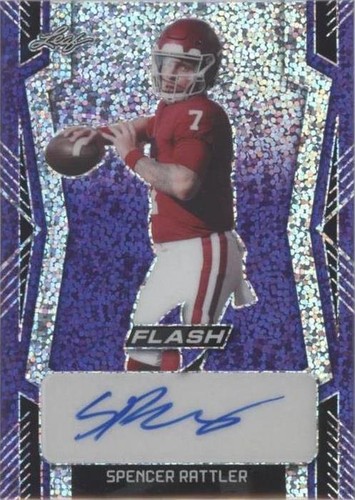 2022 Leaf Flash Spencer Rattler #BA-SR1