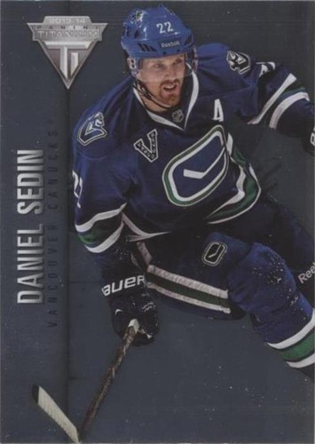 2013-14 Panini Titanium - Daniel Sedin #22