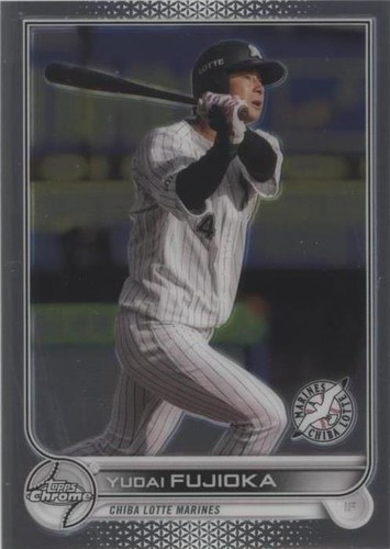 2022 Topps Chrome NPB Nippon Professional Baseball - Yudai Fujioka #194