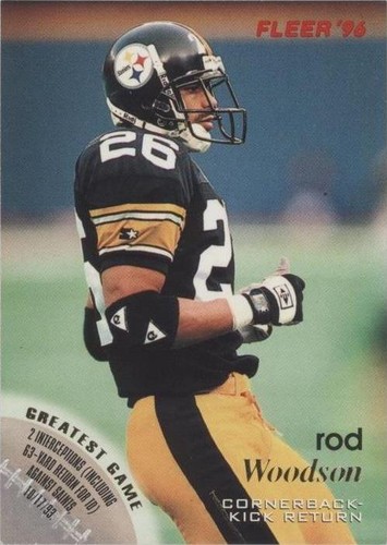 1996 Fleer Rod Woodson #114