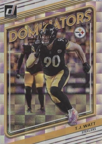 2022 Panini Donruss T.J. Watt #D33