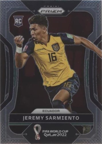 2022 Panini Prizm World Cup Qatar Jeremy Sarmiento #80