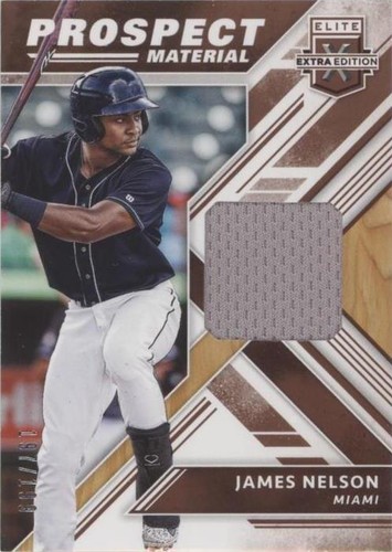 2018 Panini Elite Extra Edition - James Nelson #PM-JN
