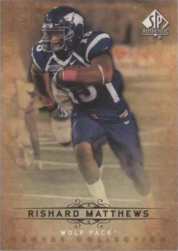 2012 SP Authentic Rishard Matthews #CC-75