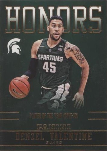 2016 Panini Michigan State University Spartans - Denzel Valentine #DV-MSU