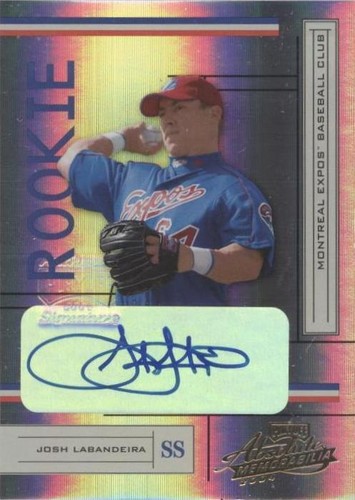 2004 Playoff Absolute Memorabilia - Josh Labandeira #205