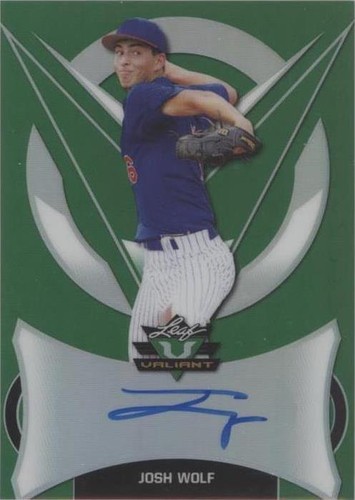2019 Leaf Valiant - Josh Wolf #BA-JW2