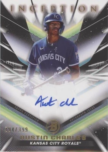 2023 Bowman Inception - Austin Charles #BPA-AC