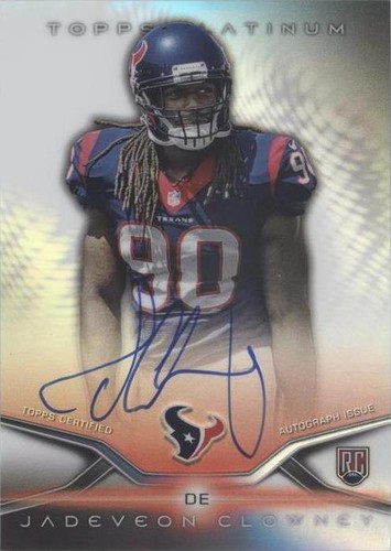 2014 Topps Platinum Jadeveon Clowney #9