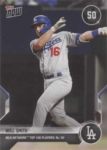 2021 Topps Now MLB Network Top 100 Players - Will Smith #T-50