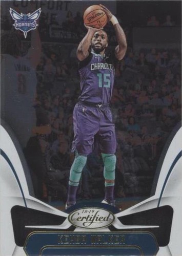 2018-19 Panini Certified - Kemba Walker #46