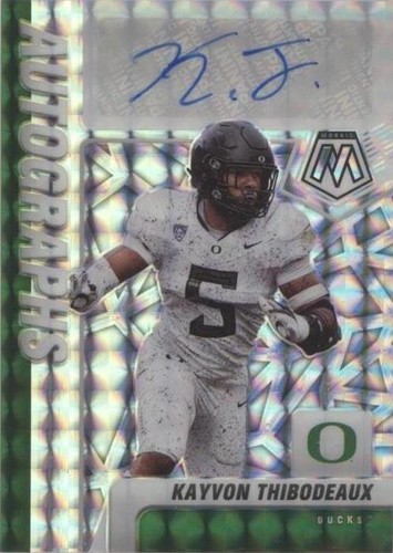 2022 Panini Mosaic Draft Picks Kayvon Thibodeaux #A-KTH