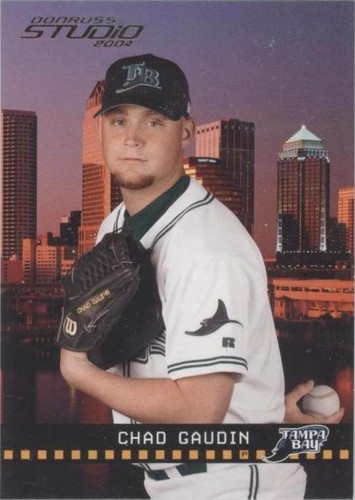 2004 Donruss Studio - Chad Gaudin #186