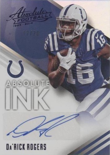 2014 Panini Absolute Da'Rick Rogers #AB-DR