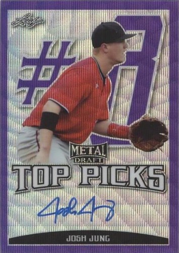 2019 Leaf Metal Draft - Josh Jung #TP-JJ1