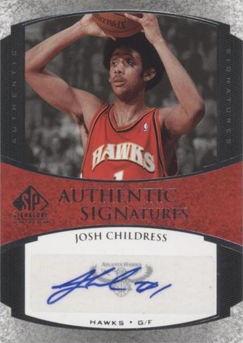 2005-06 SP Signature Edition - Josh Childress #AS-JC