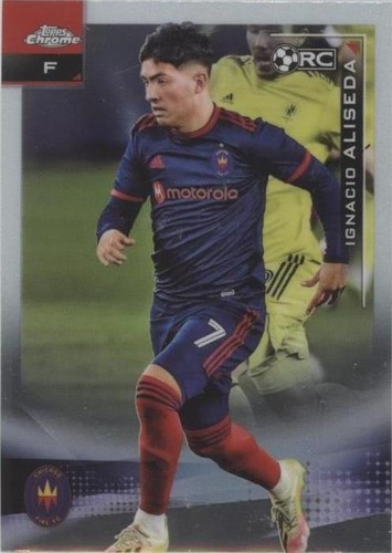 2021 Topps Chrome MLS Ignacio Aliseda #142