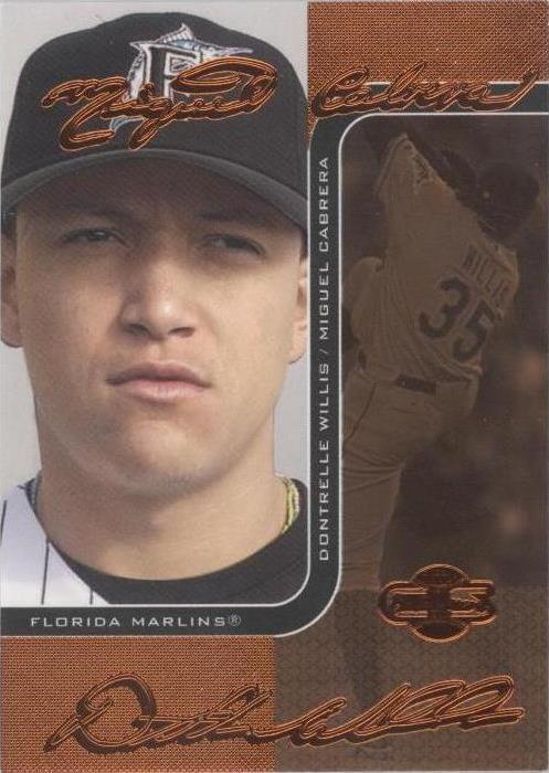 2006 Topps Co-Signers - Dontrelle Willis Miguel Cabrera #8-A