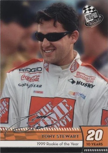 2009 Press Pass - Tony Stewart #87
