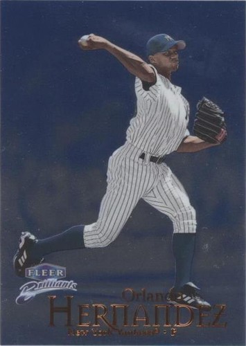 1999 Fleer Brilliants - Orlando Hernandez #61B