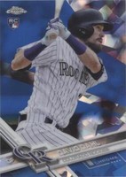 2017 Topps Chrome Sapphire Edition - David Dahl #306