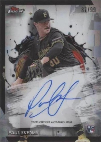 2024 Topps Finest - Paul Skenes #FMA-PS