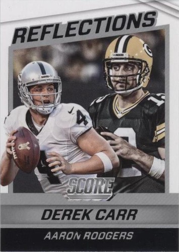 2016 Score Aaron Rodgers Derek Carr #10