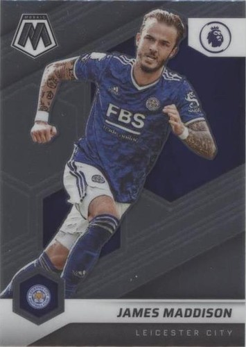 JAMES MADDISON 2024 Prizm Premier League Blue Mosaic #72