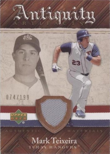 2007 Upper Deck Artifacts - Mark Teixeira #AA-MT
