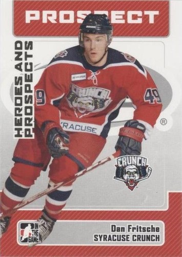 2006-07 In the Game Heroes and Prospects - Dan Fritsche #55