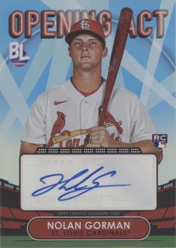 2023 Topps Big League - Nolan Gorman #OAA-NG