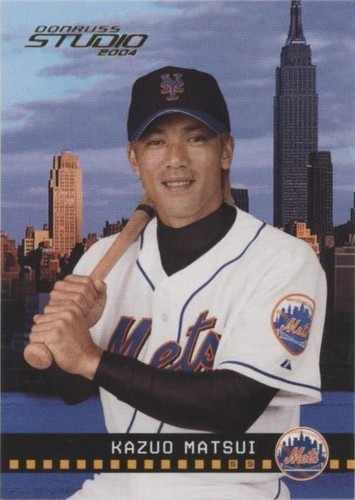 2004 Donruss Studio - Kazuo Matsui #126