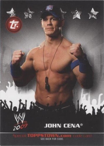 2009 Topps WWE - John Cena #TT12