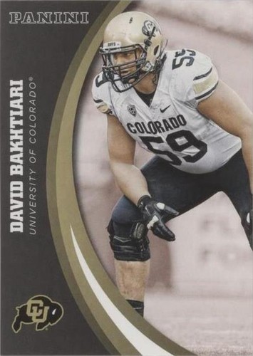 2016 Panini Colorado Buffaloes David Bakhtiari #30