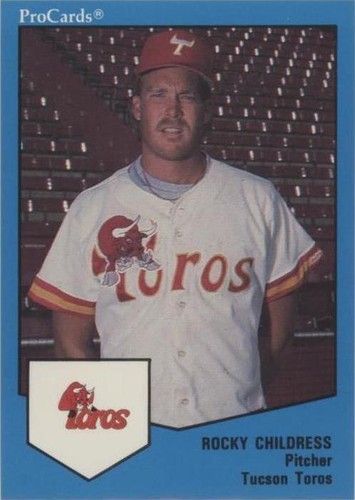 1989 ProCards Triple A - Rocky Childress #194