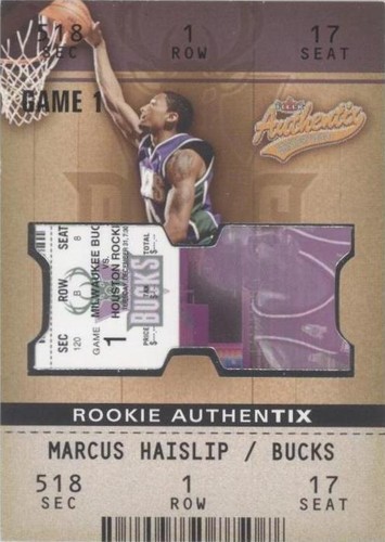 2002-03 Fleer Authentix - Marcus Haislip #113