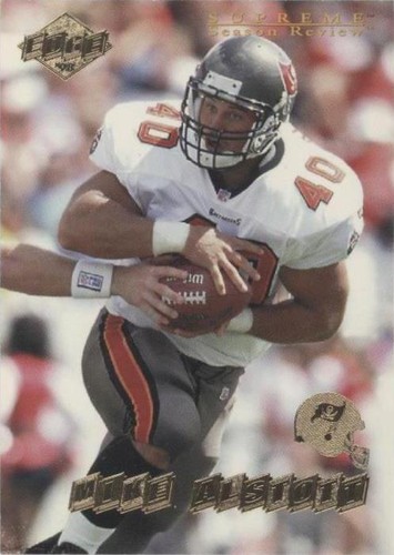 1998 Collector's Edge Supreme Season Review Mike Alstott #179