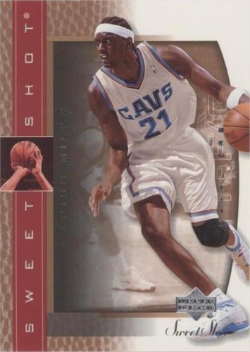 2003-04 Upper Deck Sweet Shot - Darius Miles #12