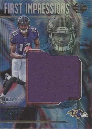 2018 Panini Illusions Jaleel Scott #FI-JS